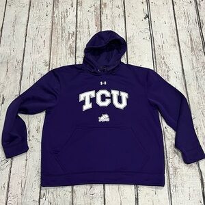 TCU Horned Frogs Under Armour NCAA College Hoodie Sweatshirt
